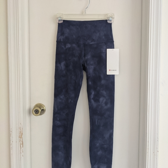 New Lululemon diamond dye naval blue wunder train - Picture 7 of 10